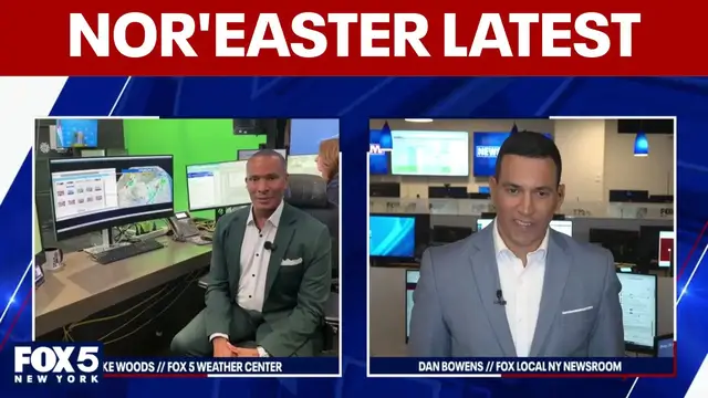 Video thumbnail for NYC weather timeline: Breaking down the nor'easter scenarios for this weekend