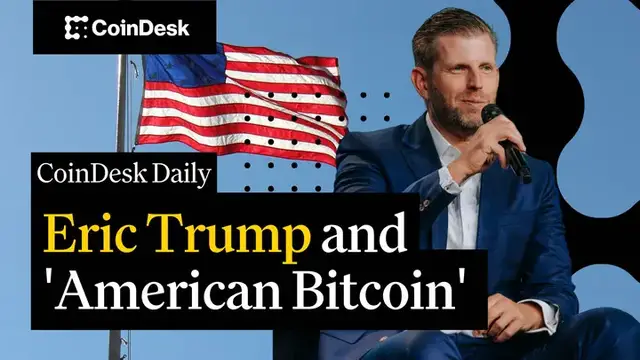Video thumbnail for Eric Trump's 'American Bitcoin' Venture