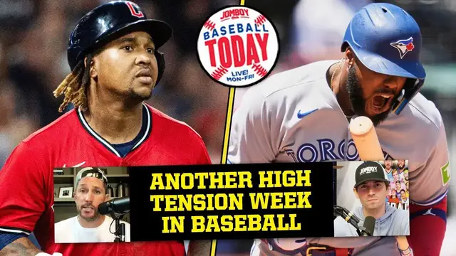 'Video thumbnail for Another high-tension week in MLB with hit by pitches | Baseball Today'