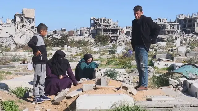 Video thumbnail for Gaza’s ‘yellow line’: The deadly reality for Palestinians near Israel's buffer zone