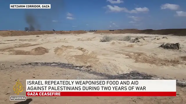 'Video thumbnail for GHF site dismantled as part of Israeli army withdrawal: AJE correspondent'