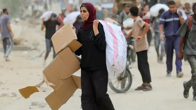 'Video thumbnail for GHF site dismantled as part of Israeli army withdrawal: AJE correspondent'