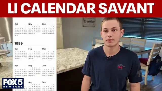 Video thumbnail for Long Island man known as 'human calendar savant'