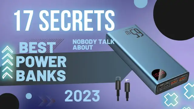 Video thumbnail for How to choose Best Power Banks :17 secret was revealed
