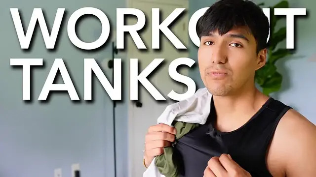 Video thumbnail for Coofandy Workout Tank Tops Set Test Fit