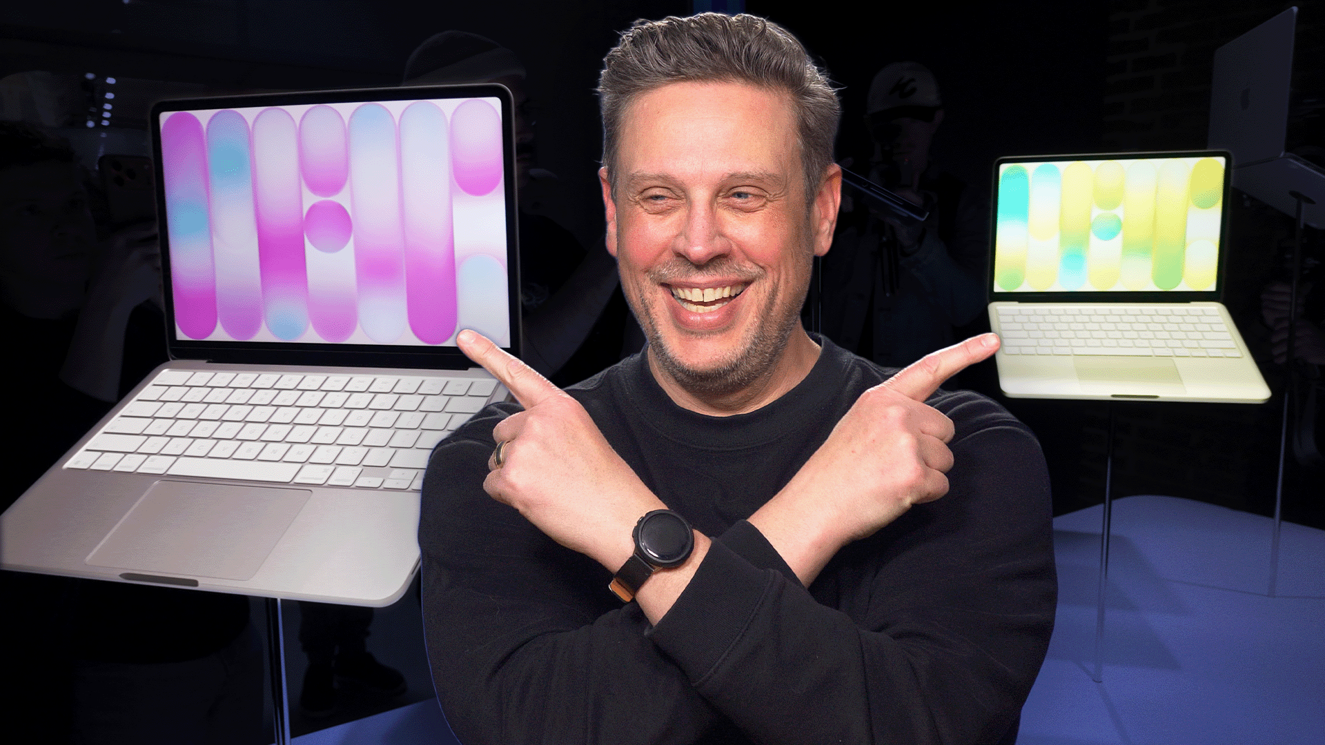 Video thumbnail for New MacBooks Arrive With M5, M5 Pro and M5 Max chips