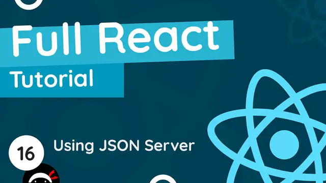 Video thumbnail for Full React Tutorial #16 - Using JSON Server