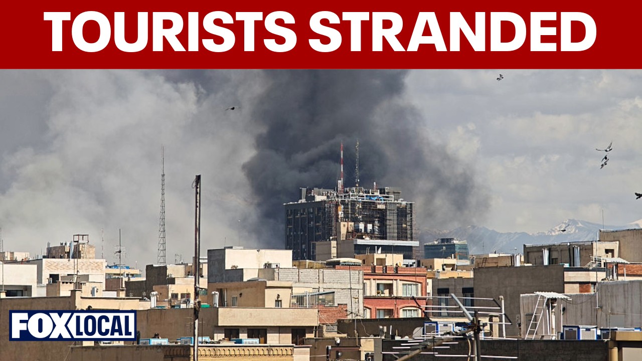 Video thumbnail for Middle East conflict strands American tourists as flights remain canceled