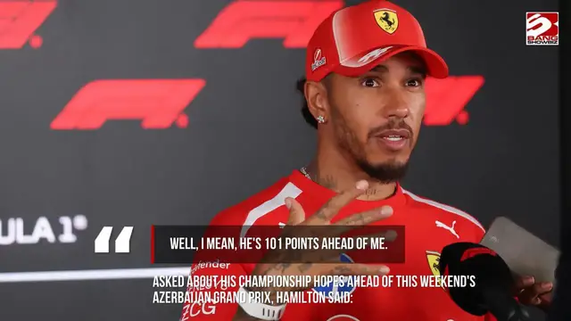 Video thumbnail for Lewis Hamilton sets his sights on a top-three finish in the F1 championship