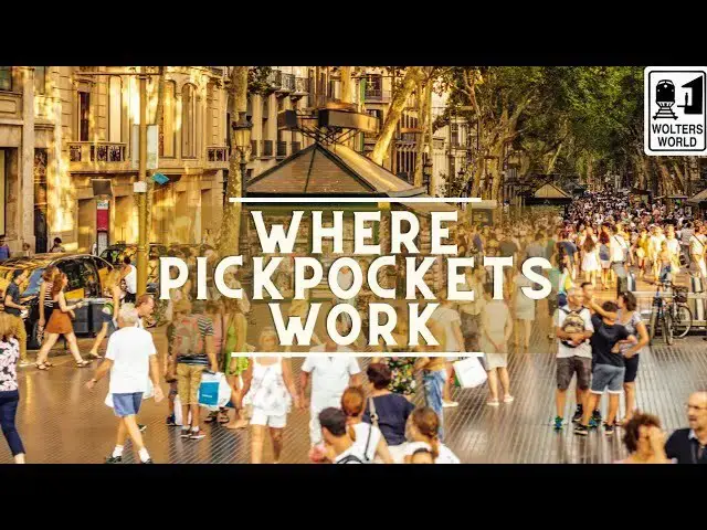 Video thumbnail for The Most Common Spots Where Tourists Get Robbed in Europe
