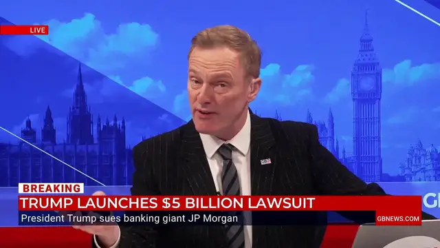 Video thumbnail for WATCH: Martin Daubney left in shock as Donald Trump claims he was ‘debanked’ like Nigel Farage - 'Just wow!'