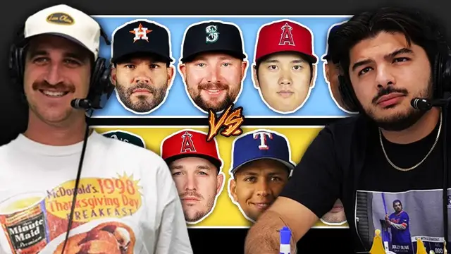 'Video thumbnail for Who can Draft a lineup with the most total bases, steals, and walks? (AL West All Bases Draft)'