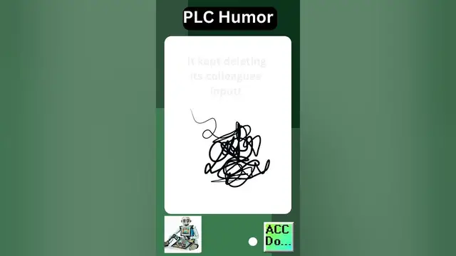 Video thumbnail for PLC Humor #7 - Trouble with HR...
