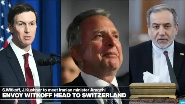 Video thumbnail for US-Iran ceasefire negociations underway in Switzerland