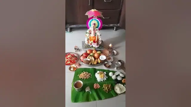 'Video thumbnail for Happy Ganesh chaturthi everyone ππ. Here is our celebration video.'