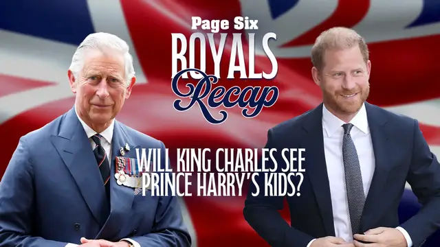 Video thumbnail for Will King Charles meet his grandkids? Prince Harry, Meghan Markle's 'frantic' efforts | Royals Recap