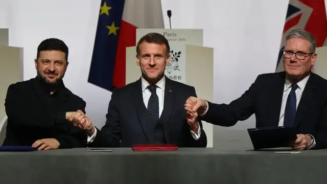 Video thumbnail for 'Coalition of the willing' meets in Paris to bolster war support to Ukraine