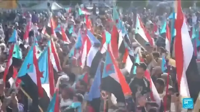 Video thumbnail for Yemeni separatists accuse Saudi Arabia of air strikes in eastern provinces