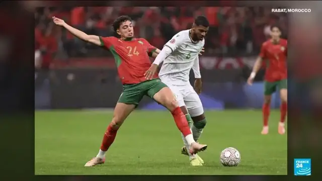 Video thumbnail for AFCON host Morocco starts tournament with home victory