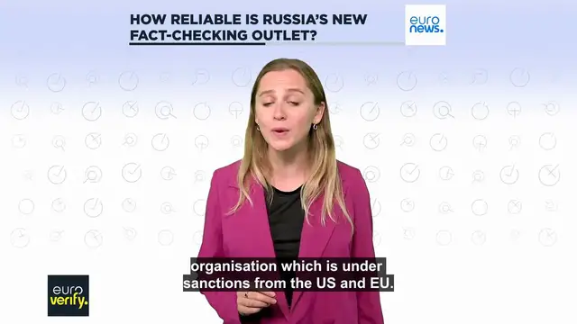 'Video thumbnail for Russia launches fact-checking website which conceals pro-Kremlin narratives'