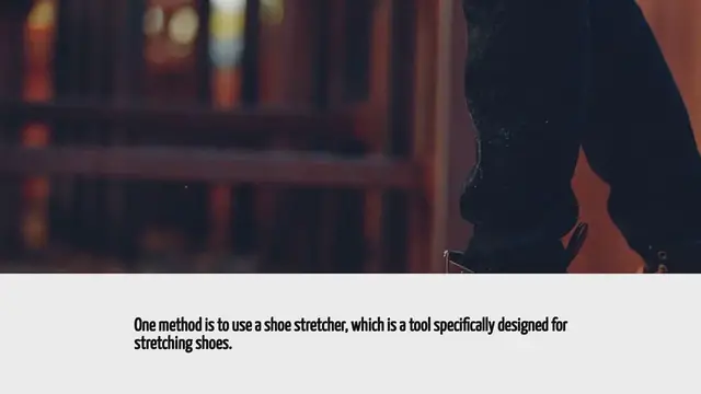 Video thumbnail for How To Stretch Leather Shoes