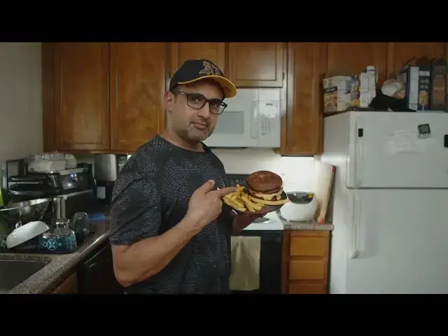 'Video thumbnail for No Excuses: Double Cheeseburger & Fries in Under 10 Minutes'