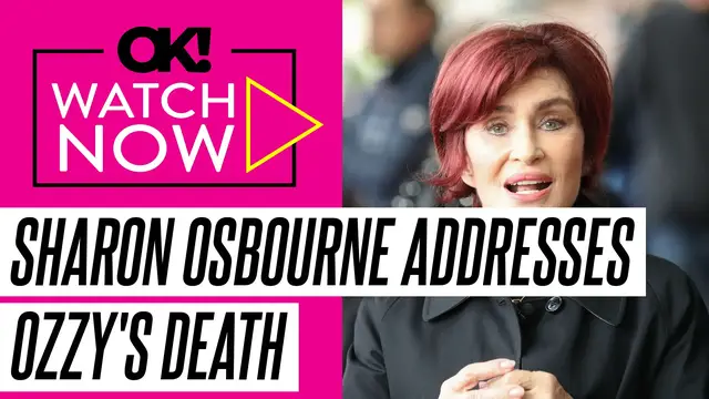 Video thumbnail for Sharon Osbourne Speaks Out After Announcing Ozzy Osbourne's Death