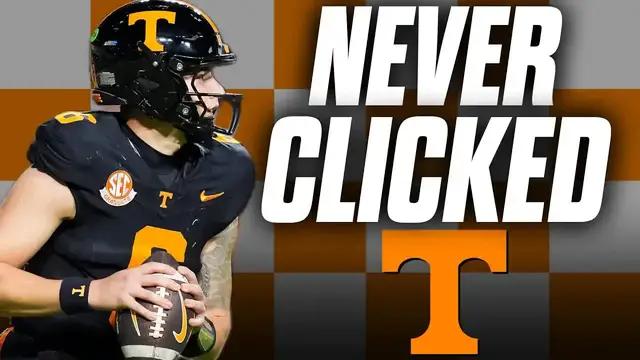 'Video thumbnail for a to z sports - tennessee volunteers: why the vols will miss the playoff in 2025'