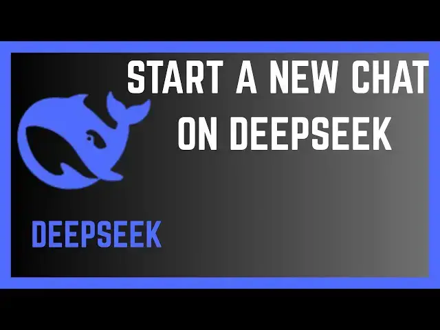 'Video thumbnail for How To Start A New Chart On Deepseek'