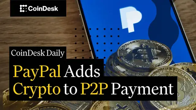 'Video thumbnail for PayPal to Allow Direct Transfer of BTC and ETH'