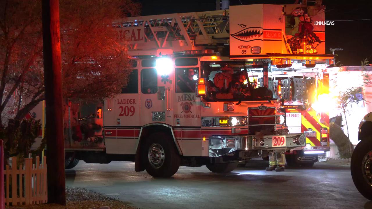 Video thumbnail for US, Phoenix: Mesa Mobile Home Fire.