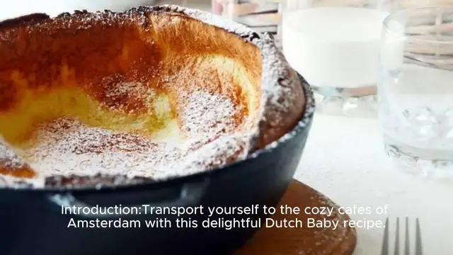Video thumbnail for Dutch Baby Recipe