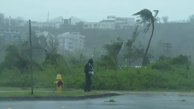 Video thumbnail for Super typhoon as wide as France heads to East Asia