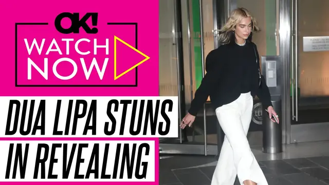 Video thumbnail for Dua Lipa Flashes Sideb--- in Racy Black Dress as She Details a 'Day in the Life': Watch