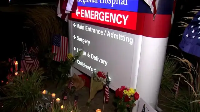 'Video thumbnail for Watch as mourners pay heart-warming tribute to Charlie Kirk in stunning vigil outside Utah Hospital'