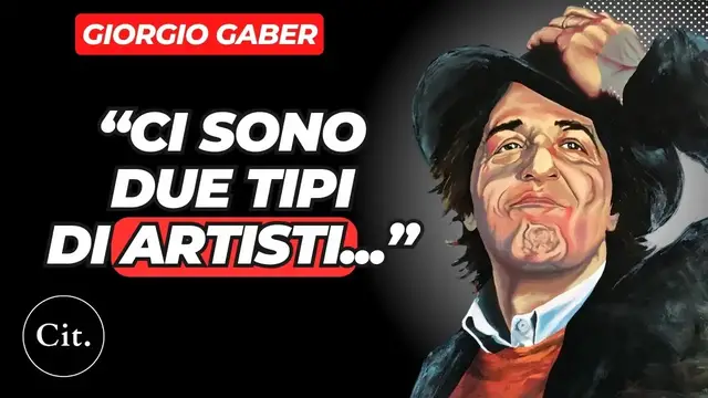 'Video thumbnail for Giorgio Gaber: Artista, Ribelle, Visionario; Scopri Perché'