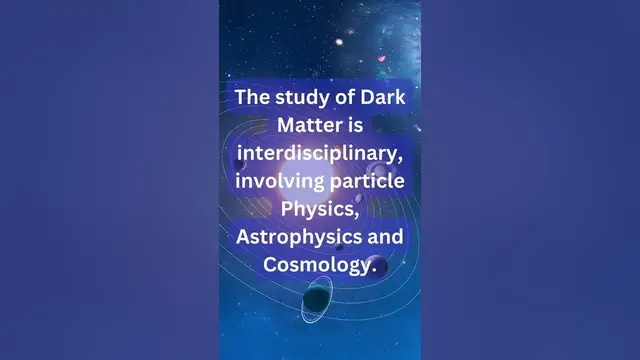 Video thumbnail for Fun Facts About Dark Matter You Won’t Believe #facts #funfacts #darkmatter #youtubeshorts #study