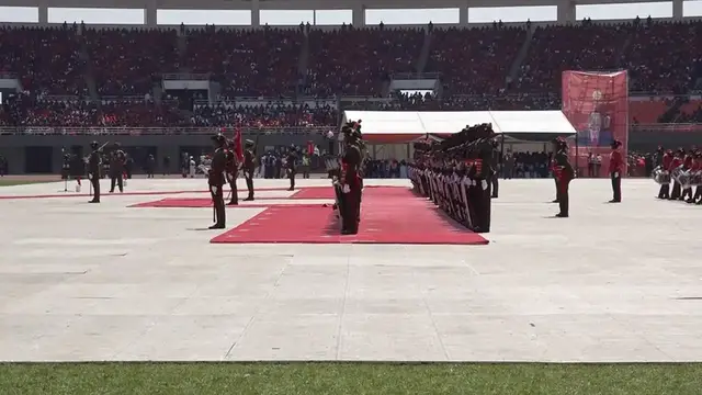 Video thumbnail for Zambia: Hichilema sworn in as Zambian president for 2nd term.