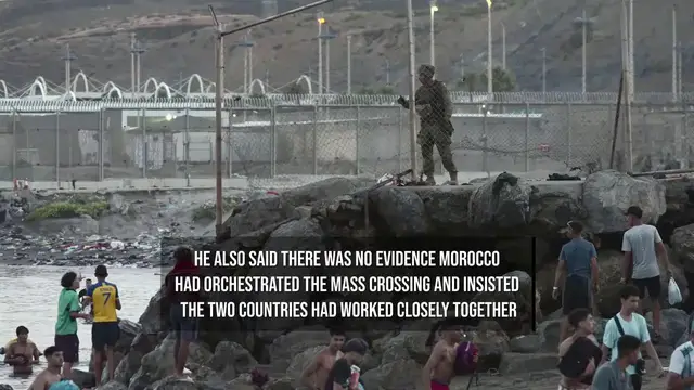 Video thumbnail for Sánchez Denies Prior Warnings Before Ceuta Migrant Crisis.