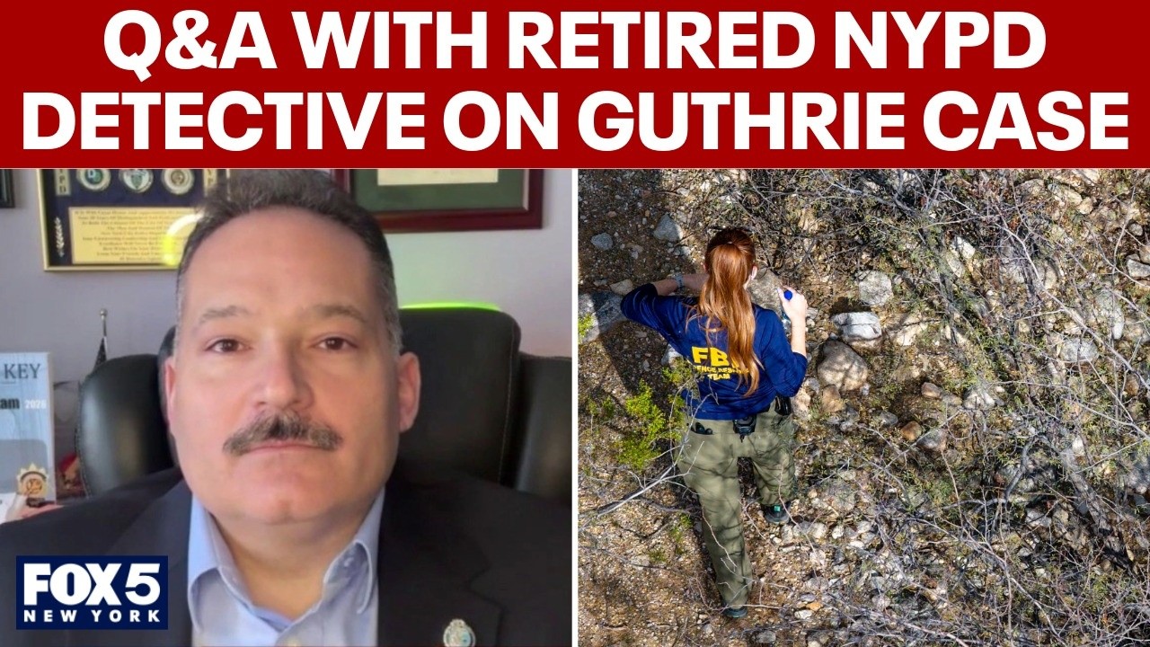 Video thumbnail for Q&A with former NYPD lieutenant detective on Guthrie case