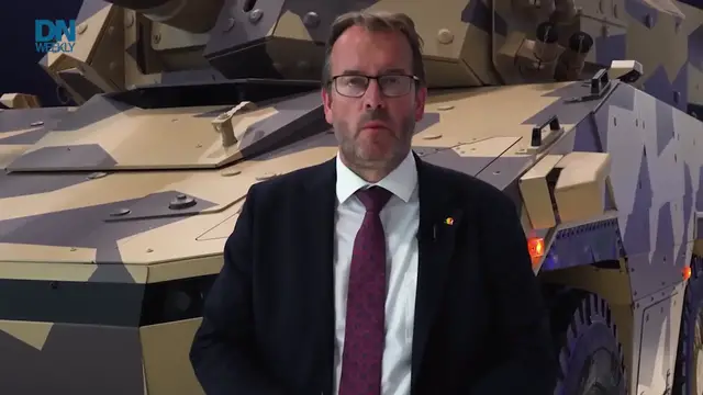 Video thumbnail for Meet the fast-moving fire support vehicle named after a mythical Norse wolf | Eurosatory 2026