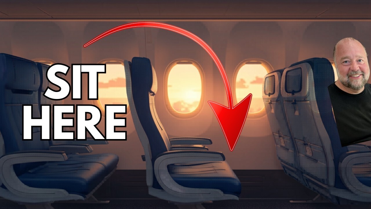 Video thumbnail for Where You Should ALWAYS Sit in Economy