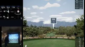 'Video thumbnail for Sanctuary Golf Course - A Few Holes on GSPro'