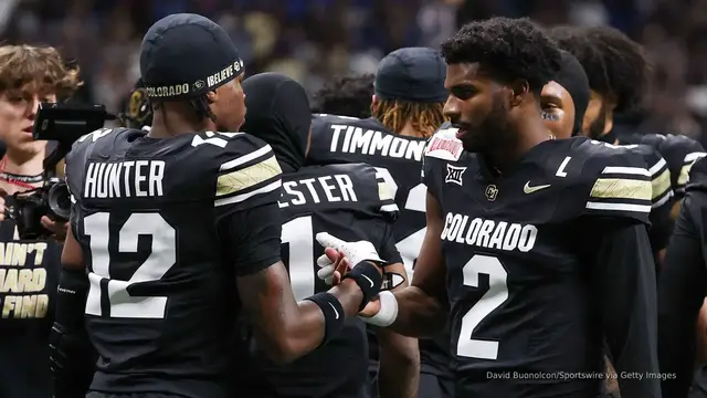 'Video thumbnail for Sanders, Hunter draw more attention as NFL draft approaches'