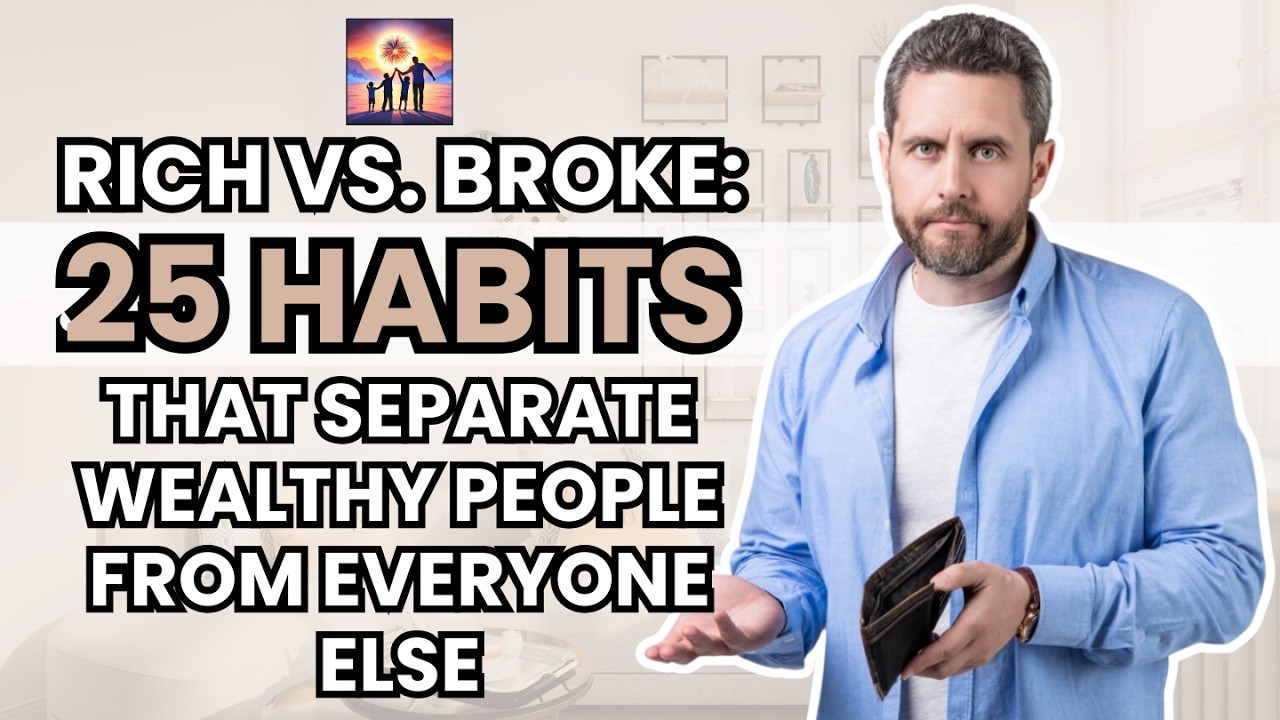 Video thumbnail for Rich vs. Broke 25 Habits That Separate Wealthy People from Everyone Else