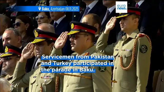 Video thumbnail for Azerbaijan’s military parade marks new chapter in South Caucasus