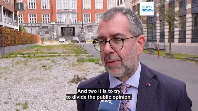 'Video thumbnail for Belgium to strengthen airspace security following multiple drones incursions'