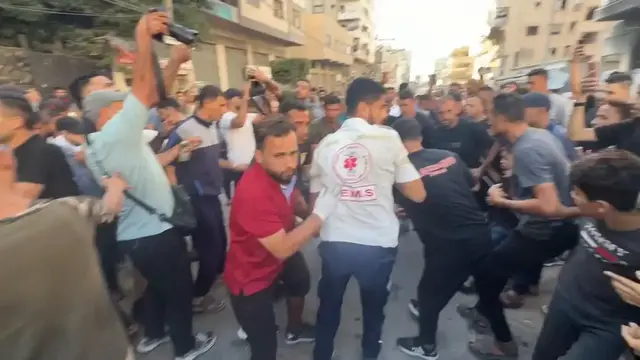 Video thumbnail for Israeli Drone Strike Hits Gaza.