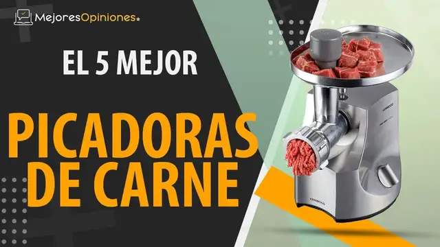 Video thumbnail for ⭐️ MEJOR PICADORA DE CARNE - Reseñas y Guía de compra (Comparativa 2021)