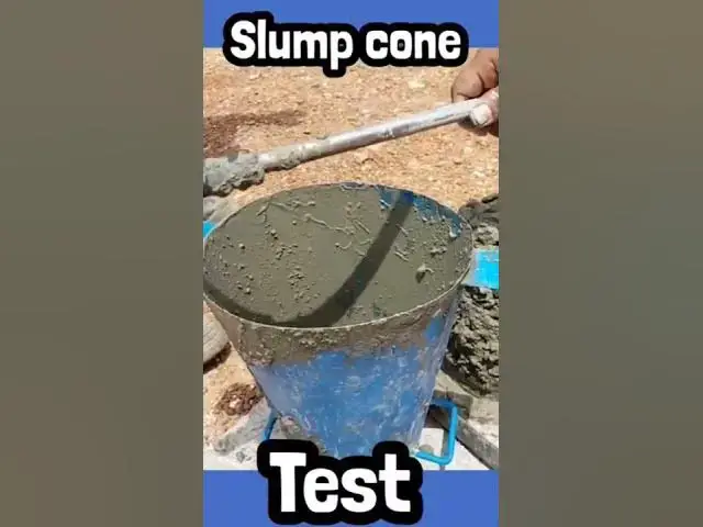 Video thumbnail for Slump Cone Test live #shorts #myengineeringsupport
